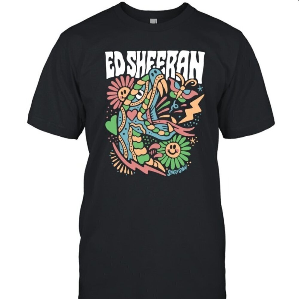 Castle on the Hill T-Shirt | Inspired by Ed Sheeran Divide Era Snake Graphic